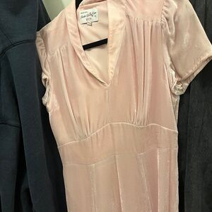 HVN Morgan Velvet Dress